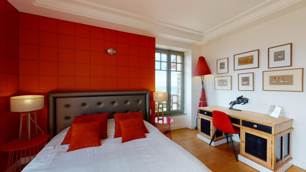 Les Roches Grises, Luxueuse Villa Face Mer, 4Etoiles, Spa Et Jardin Panoramique, Societe La Clef Decamp Granville Ngoại thất bức ảnh