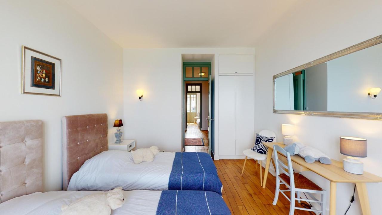 Les Roches Grises, Luxueuse Villa Face Mer, 4Etoiles, Spa Et Jardin Panoramique, Societe La Clef Decamp Granville Ngoại thất bức ảnh