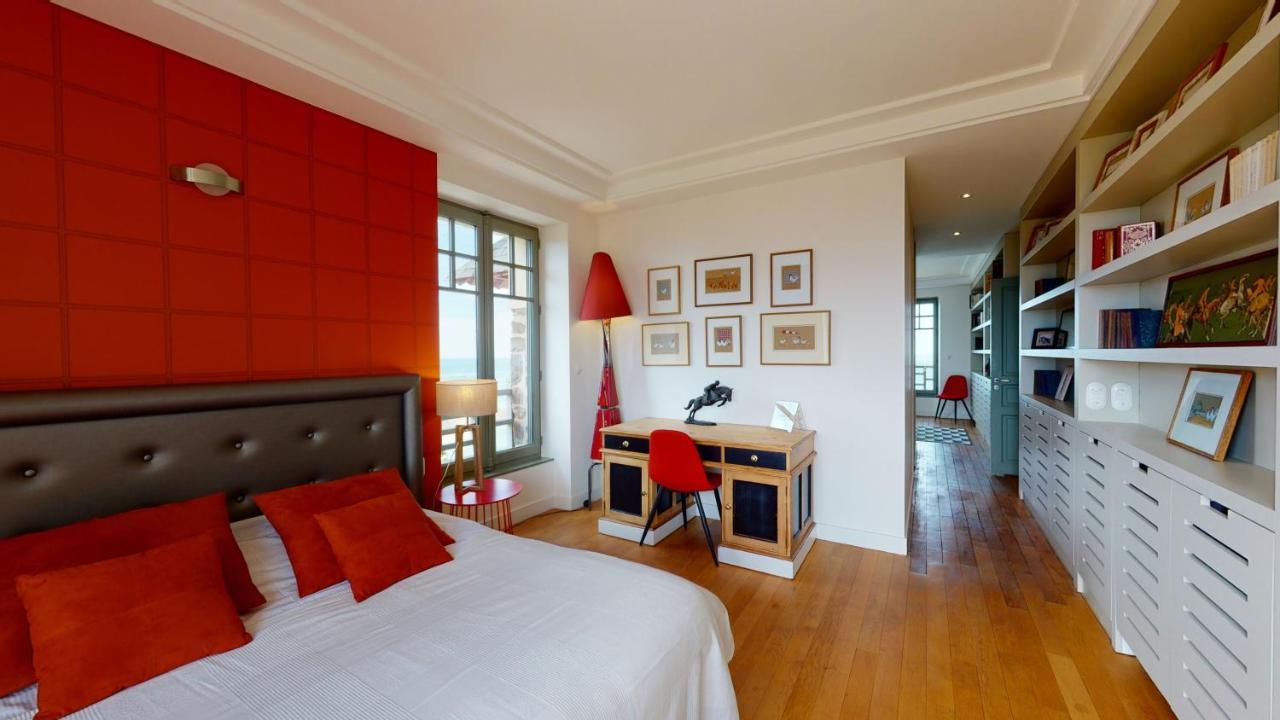 Les Roches Grises, Luxueuse Villa Face Mer, 4Etoiles, Spa Et Jardin Panoramique, Societe La Clef Decamp Granville Ngoại thất bức ảnh