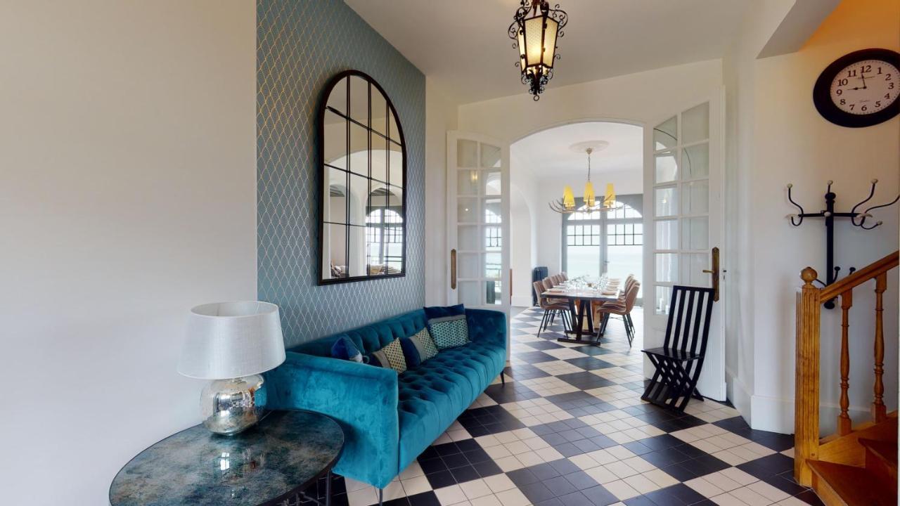 Les Roches Grises, Luxueuse Villa Face Mer, 4Etoiles, Spa Et Jardin Panoramique, Societe La Clef Decamp Granville Ngoại thất bức ảnh