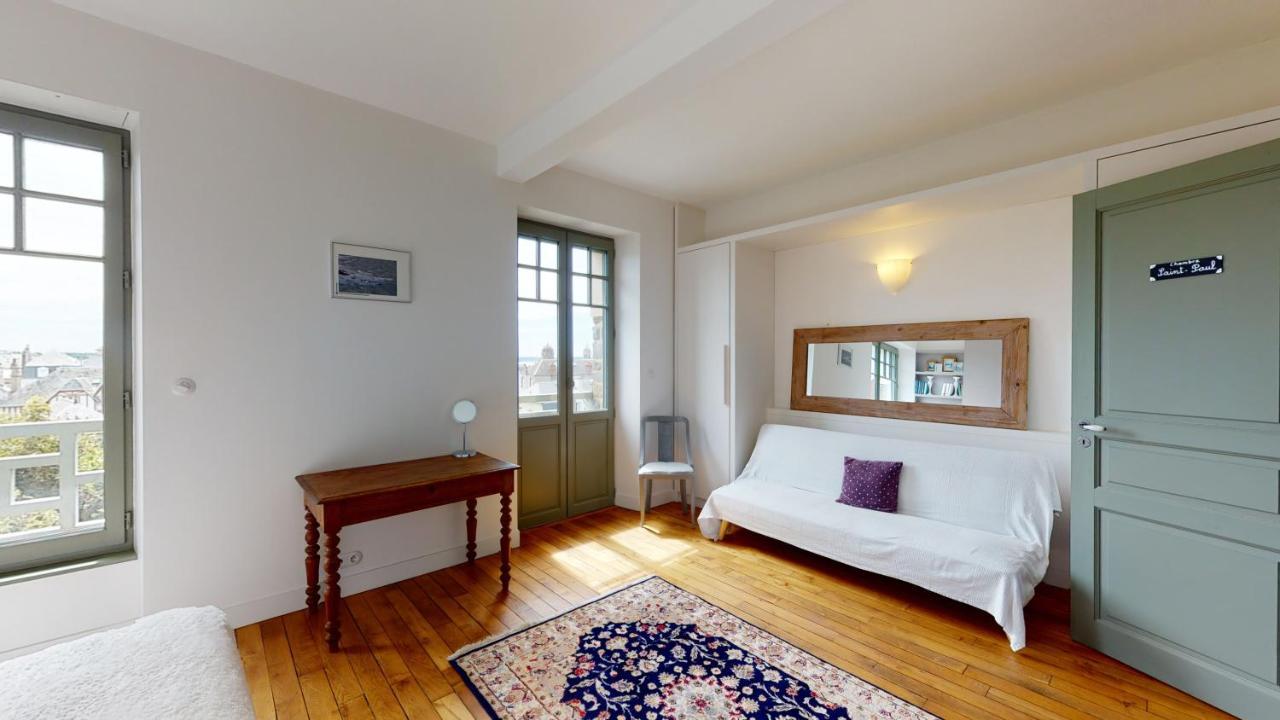 Les Roches Grises, Luxueuse Villa Face Mer, 4Etoiles, Spa Et Jardin Panoramique, Societe La Clef Decamp Granville Ngoại thất bức ảnh