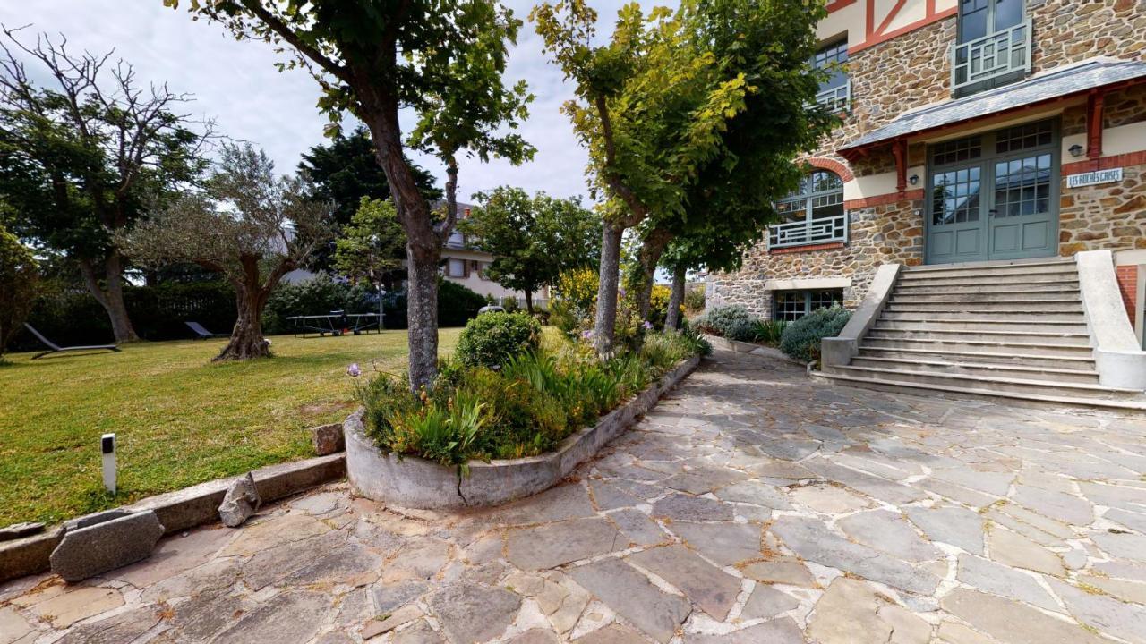 Les Roches Grises, Luxueuse Villa Face Mer, 4Etoiles, Spa Et Jardin Panoramique, Societe La Clef Decamp Granville Ngoại thất bức ảnh